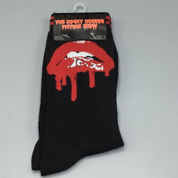 The Rocky Horror Picture Show Men's Crew Socks Size 4-10 - Picture 1 of 5
